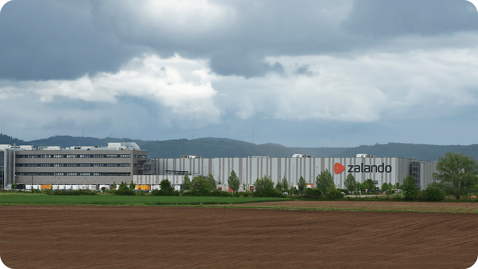 Zalando Lager in Frankreich