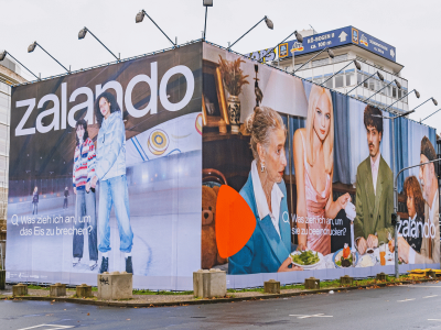 Zalando Werbung in Düsseldorf